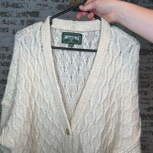 American Eagle | women knitted wool blend cardigan sweater